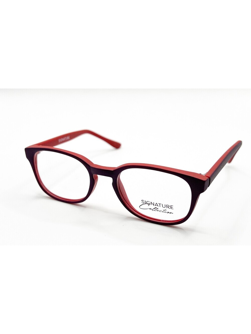 Signature S7001 Pur/Red Purple/Red Authentic Eyeglasses 45-18-125